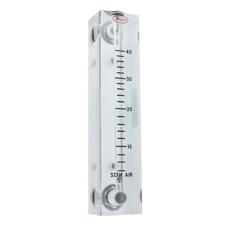 Dwyer Instruments Flowmeter, 440 Scfh Air VFB-52
